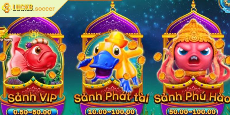 Khám phá game hot All-Star Fishing LUCK8