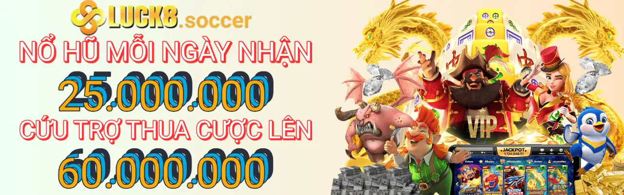Luck8 🩷【LUCK 8】- Nhà Cái Uy Tín Luck8 SOCCER Đăng Nhập 11/2025 7 banner luck8