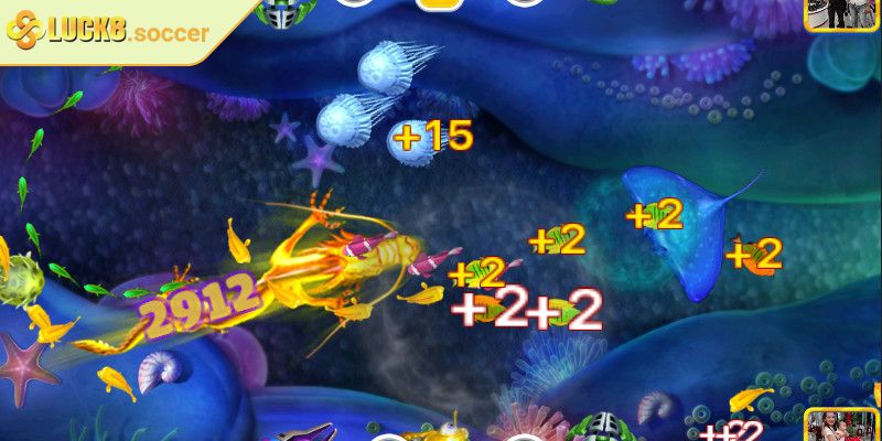 Happy Fishing LUCK8 - Trải Nghiệm Bắn Cá Đổi Thưởng Đỉnh Cao 2 Chế độ bạo thưởng trong Happy Fishing