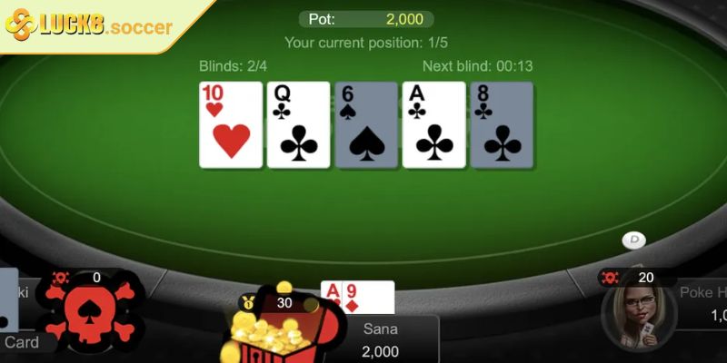 Poker LUCK8 - Luật Và Chiến Thuật Giúp Bạn Thắng Dễ Dàng Hơn 1 Khám phá game Poker LUCK8