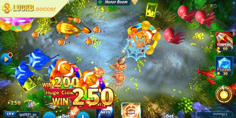 Bắn Cá Bảy Màu LUCK8 - Trải Nghiệm Cực Đã Với Thưởng Khủng 2 Tính năng chơi Bắn Cá Bảy Màu tại LUCK8