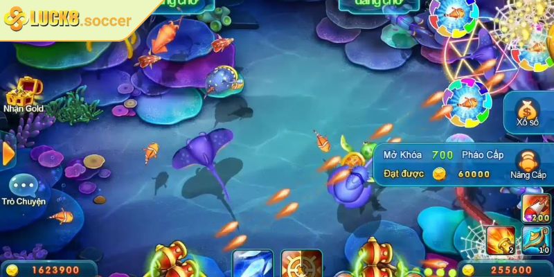 Bắn Cá Boss LUCK8 - Bí Quyết Săn Phần Thưởng Cực Khủng 2 Hệ thống sinh vật biển và thưởng trong Bắn Cá Boss tại LUCK8