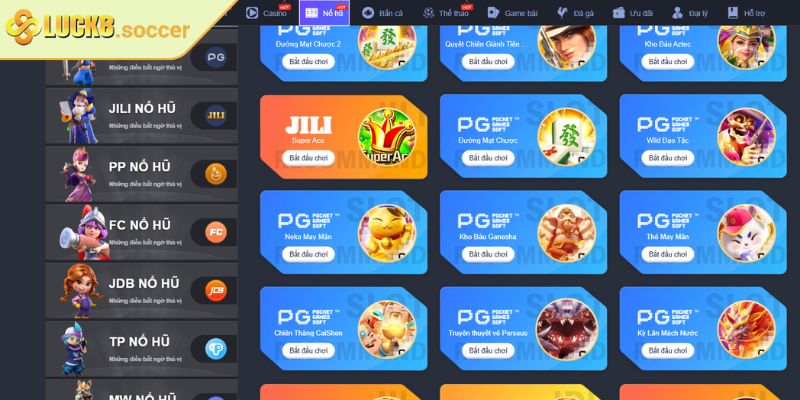 Bí Quyết Chơi Nổ Hũ LUCK8 Và Mẹo Săn Jackpot Hiệu Quả 2 Lựa chọn game dễ nổ hũ