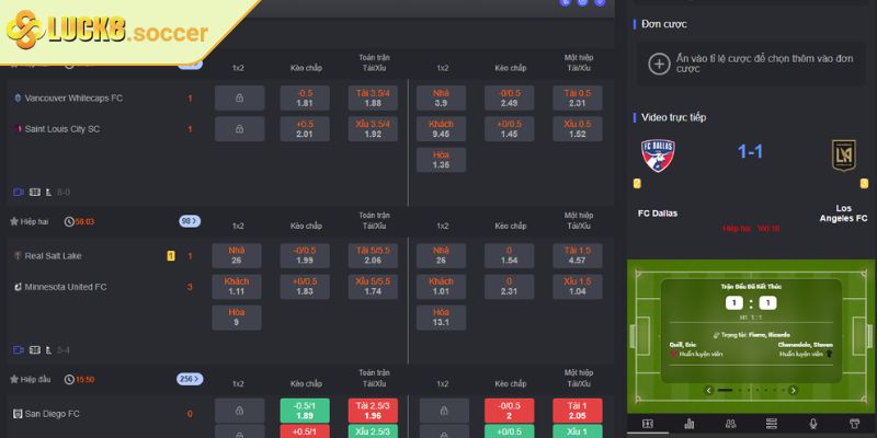 Kèo Hòa Ngoại Trừ LUCK8 - Cách Đọc, Ví Dụ Và Chiến Thuật 2 Hướng dẫn đọc và ví dụ cho kèo hòa ngoại trừ tại LUCK8